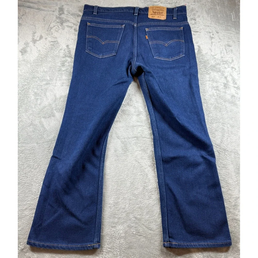 Vintage Levi's 517 Jeans 38x30 USA Made Bootcut Orange Tab 90s 517-2017 Denim